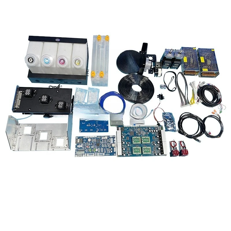 

Digital printing UV heat press machine 4720 nozzle three-head complete set of accessories Hansen mesh port main board V2.75