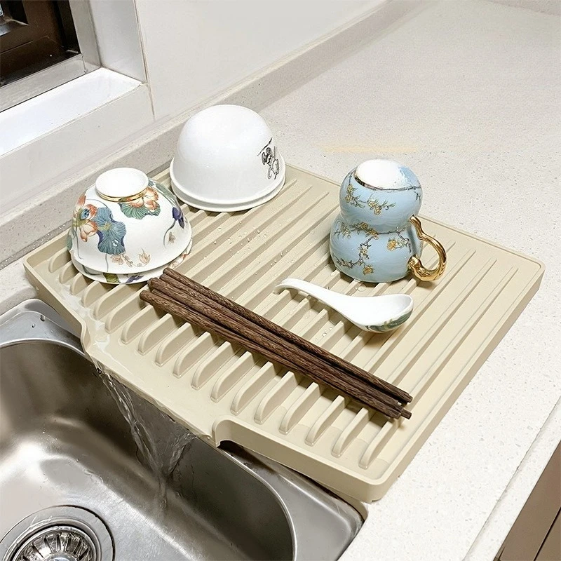 

Pot pad Daily dining kitchen countertop pad High slope No water accumulation Heat insulation pad