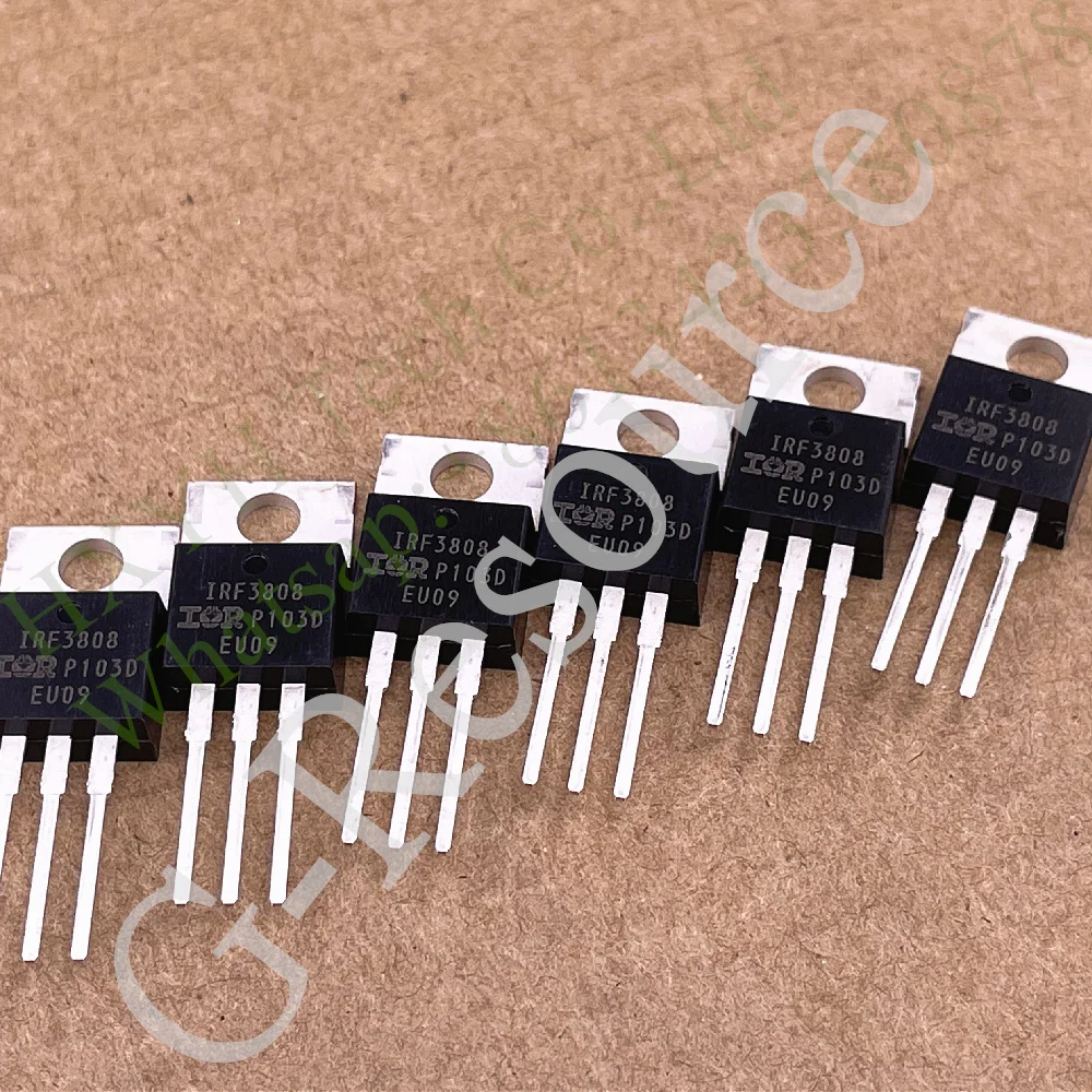 (10pcs/Bag) IRF3808PBF IRF3808 TO-220 140A 75V N-channel field-effect transistor