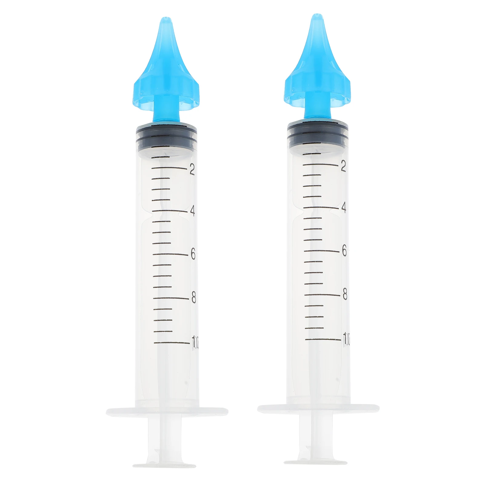 

4 Pcs Ear Rinser Scale Syringe Clean Dispensing Transferring Liquids Plastic Watering Wax Flusher Tool Child