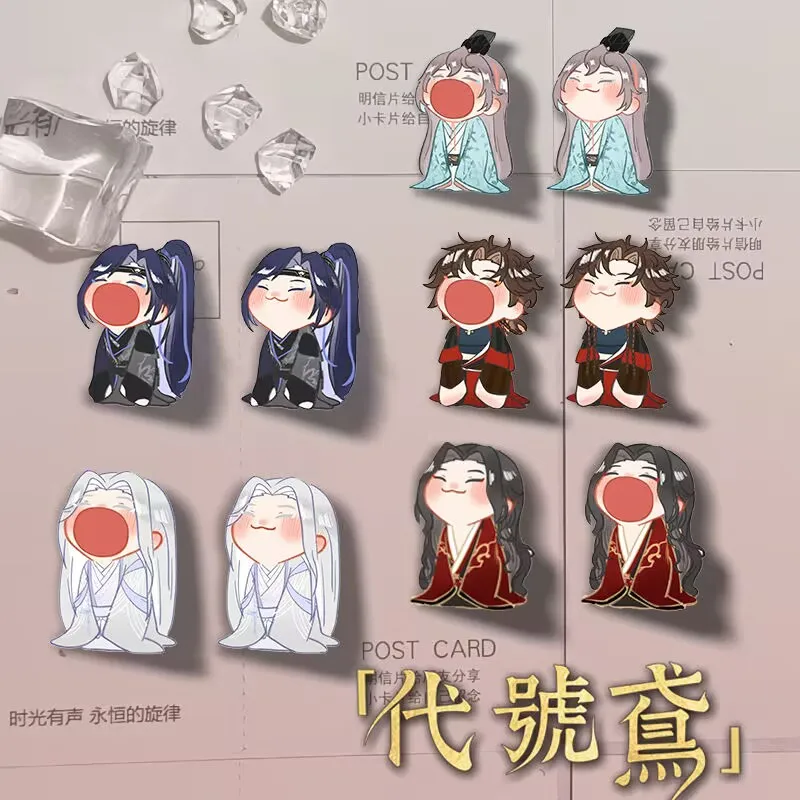 

Брошь "Кода: Воздушный змей" "Fu Rong, Sun Ce" акриловый 2D значок Q-версия мультфильм студенческий аксессуар косплей Ba Ji