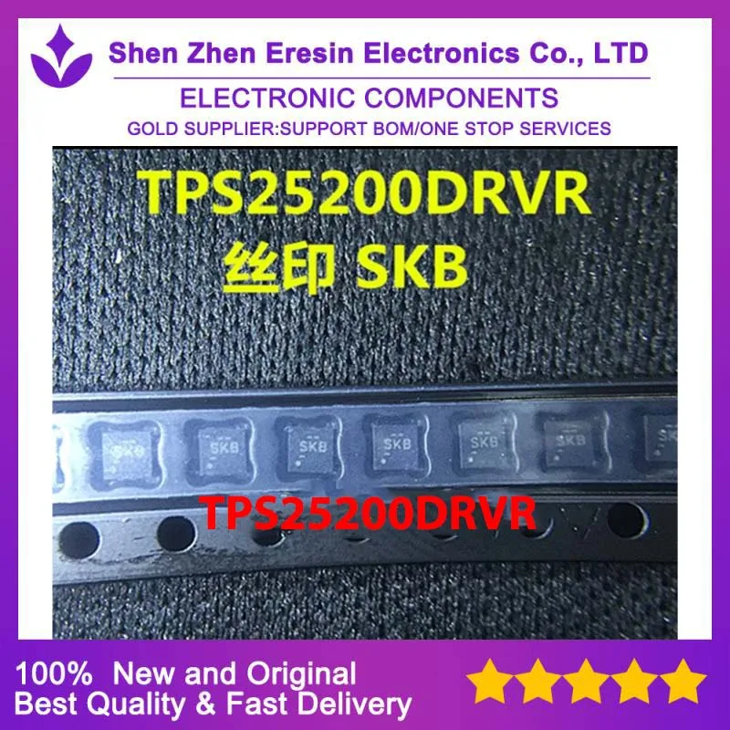 

Free shipping 5PCS/LOT TPS25200DRVR QFN6 New and original
