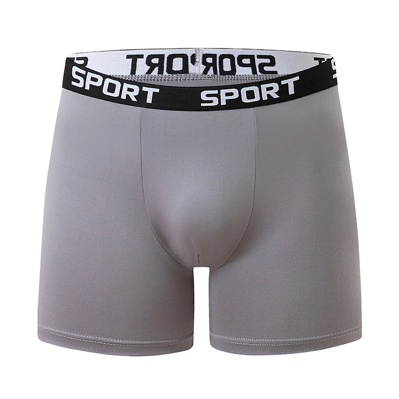 5-piece Set Of Solid Color Fashionable Simple Sports Long Underwear Comfortable Plus Size Flat Corner Pants Cycling Base Shorts