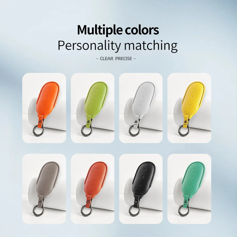 For Leading Ideal Lixiang One Mega L6 L7 L8 L9 car High-end leather car keychain protective case key case Accessories