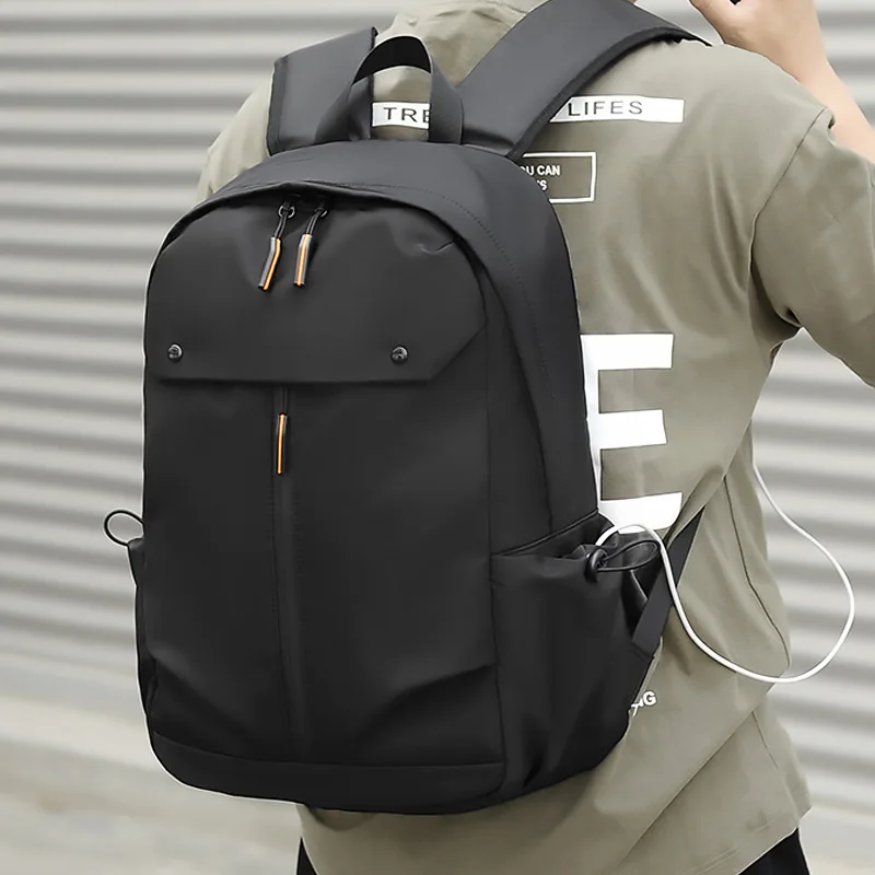 Backpack Men's Premium Fashion Casual Computer Backpack Student Waterproof School Bag Outdoor Travel Backpack