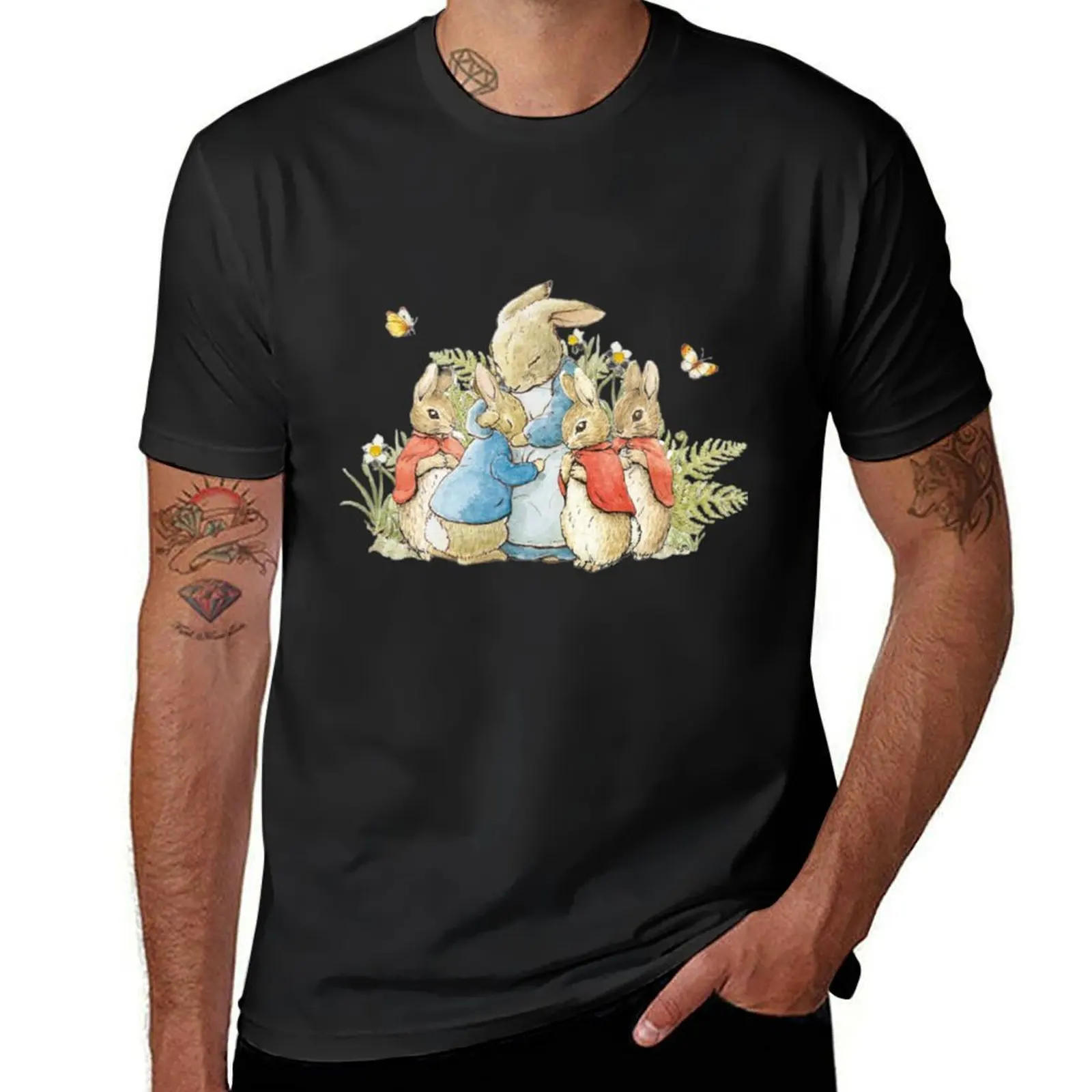 Flopsy, Mopsy and Cottontail designt T-Shirt sports fans boys whites fitted t shirts for men