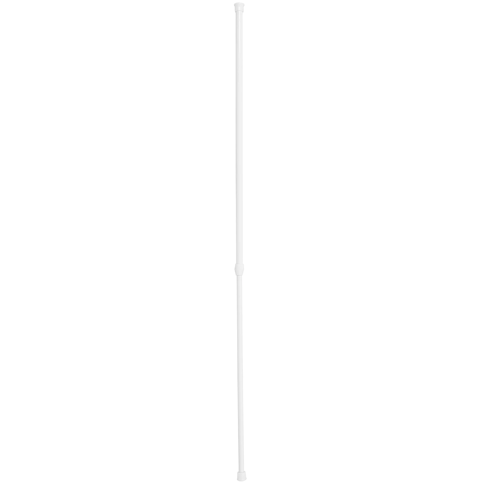 

Stainless Steel Telescopic Rod Extendable Clothes Drying Rail Shower Curtain Pole Wardrobe Tension Smooth No Drilling