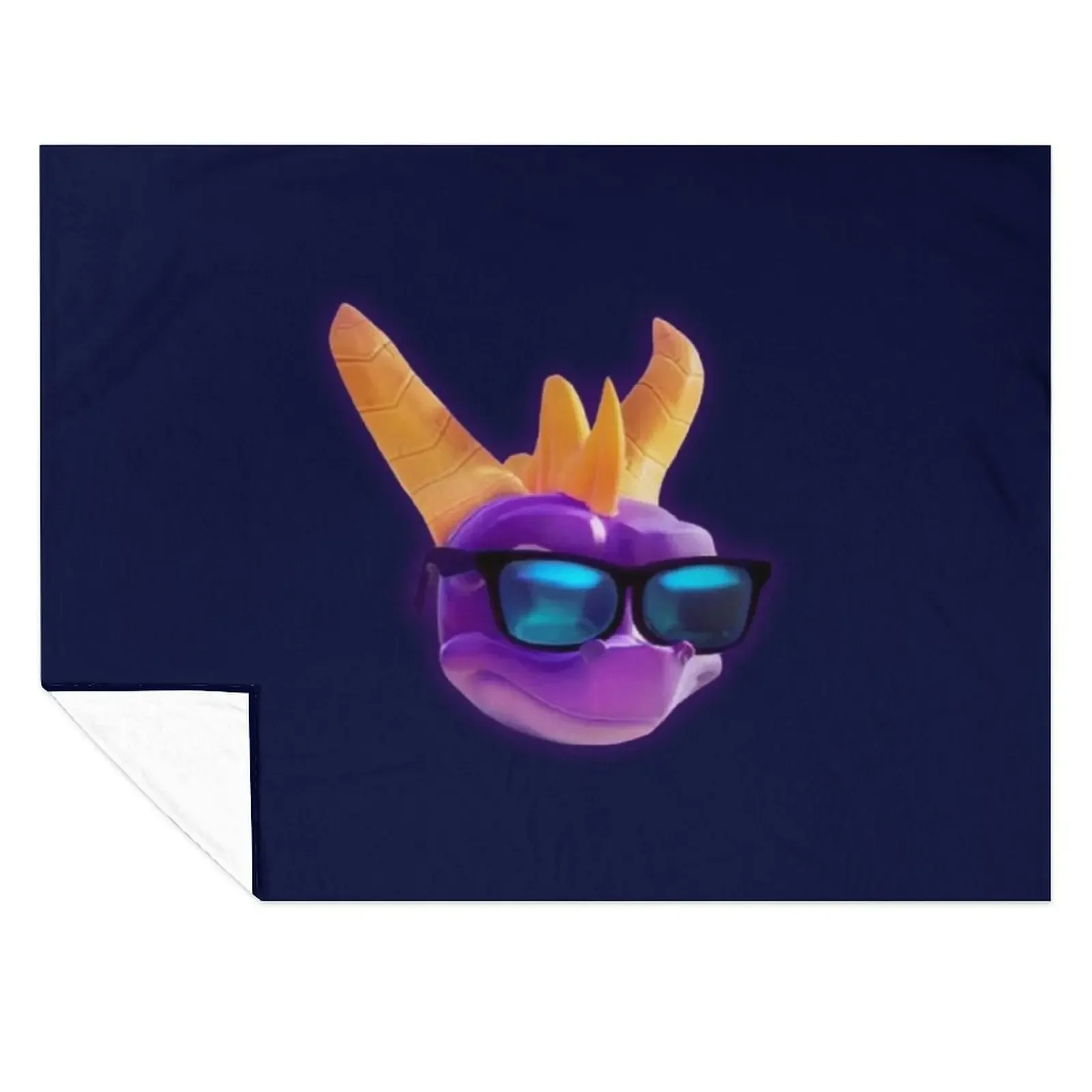 

spyro reignited trilogy Throw Blanket Luxury Thicken Soft Plaid Cute Winter beds Blankets