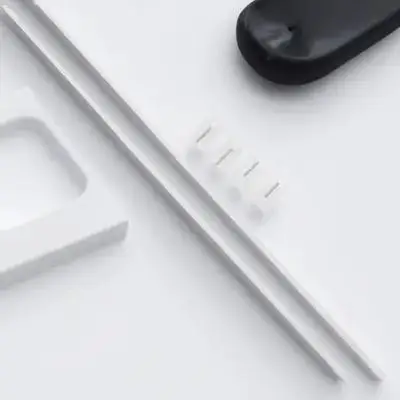 

1Set Telescoping Adjustable Shower Curtain Rod Extendable Tension Pole No Drill Bathroom Window Closet 40-70Cm