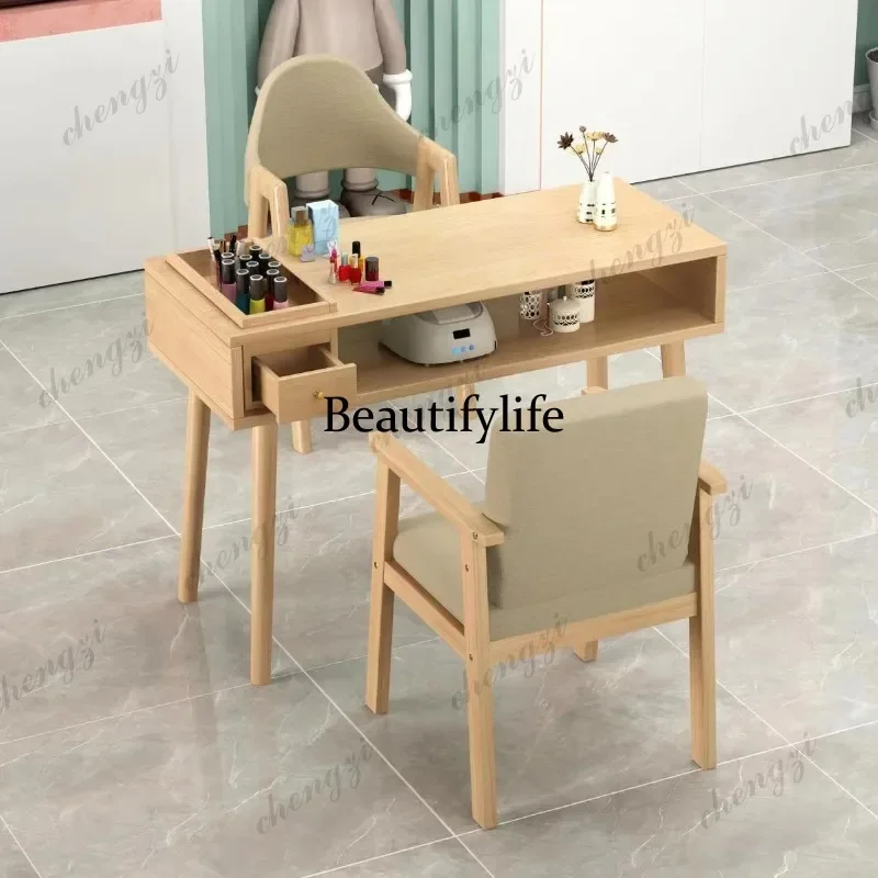 

E182 Premium Japanese Manicure Table With Dust Collector Beautiful Classic Manicure Nail Table Minimalist Design Mesa Salon