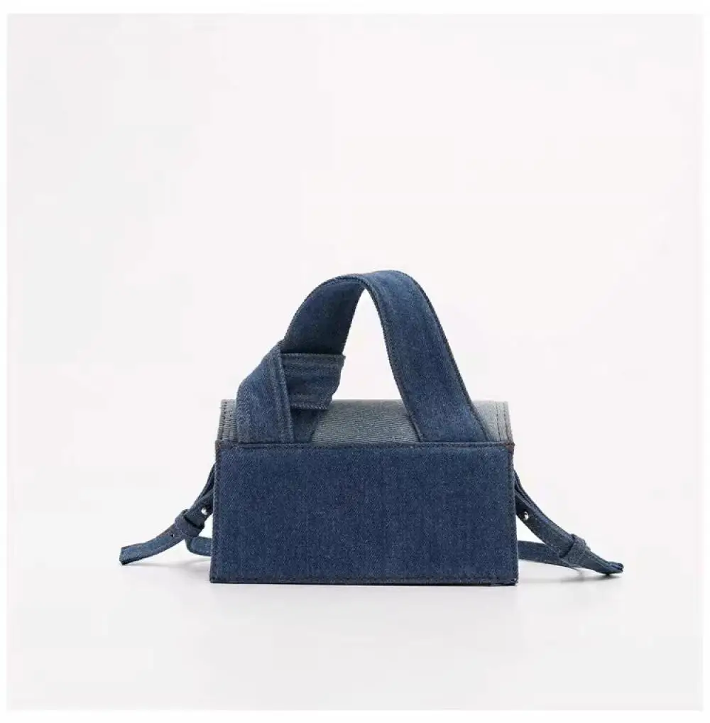 Fashion Denim Spliced Women Crossbody Bag Casual Versatile Lady Shoulder Bags Advanced Commuter New Handbags