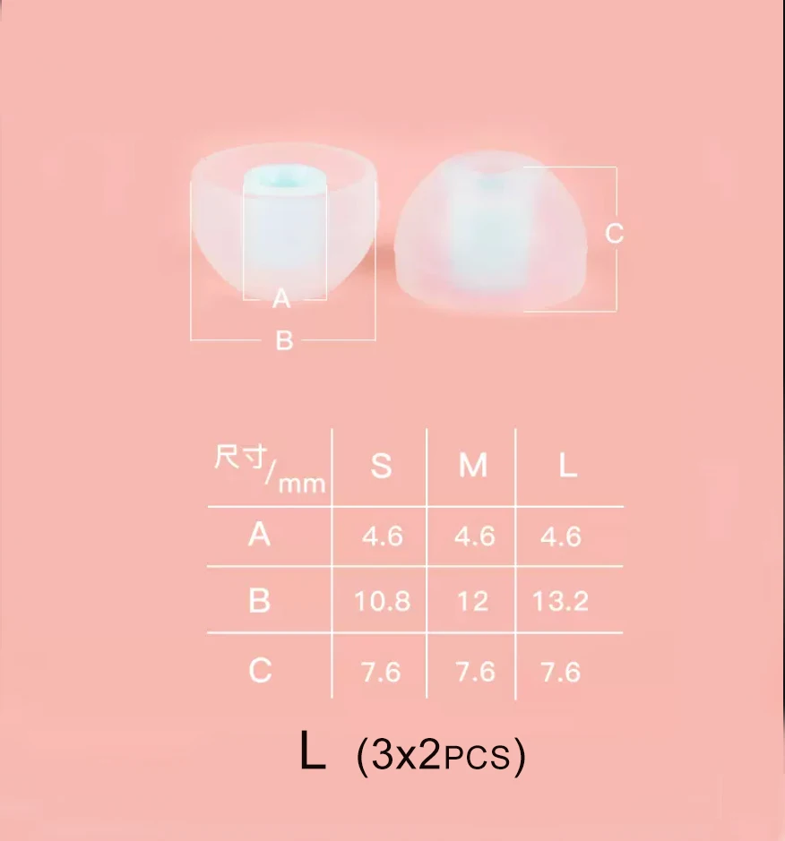 Dunu Candy Silikon Ohr stöpsel für 4,5 mm-6mm Düse verbessern den Sinn/Gesang sind transparent/reduzieren Hochfrequenz rauschen