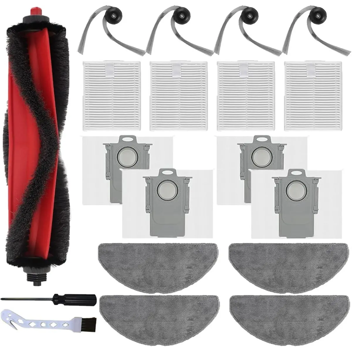 ▶▽✲【TODAY-BUY】Replacement Parts Accessories for Q7 M5 / Q7 M5+, Q7 L5 / Q7 L5+ Series Robot Vacuum Kit