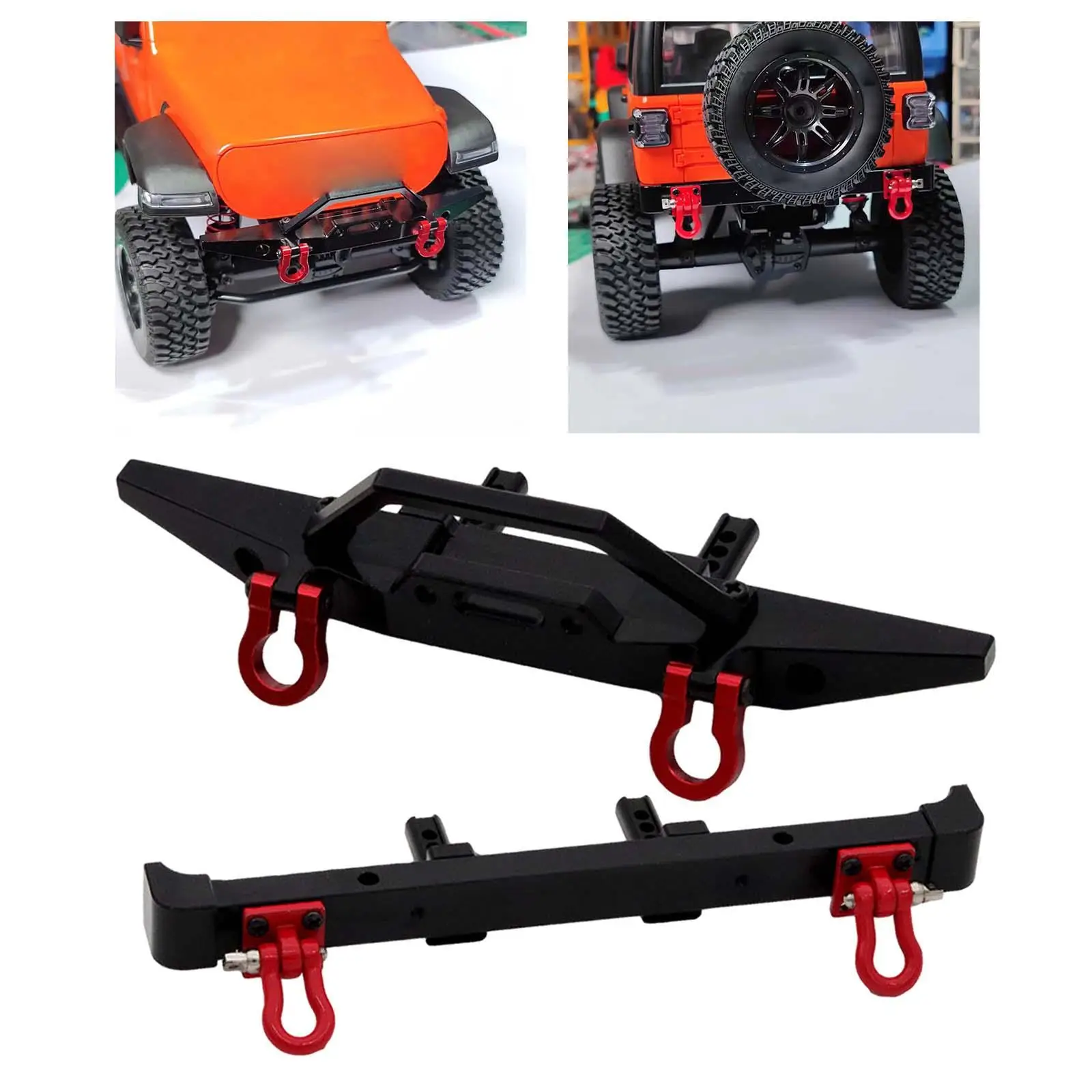 مجموعة من مكونين بديلين للمركبات الزاحفة MN128 RC