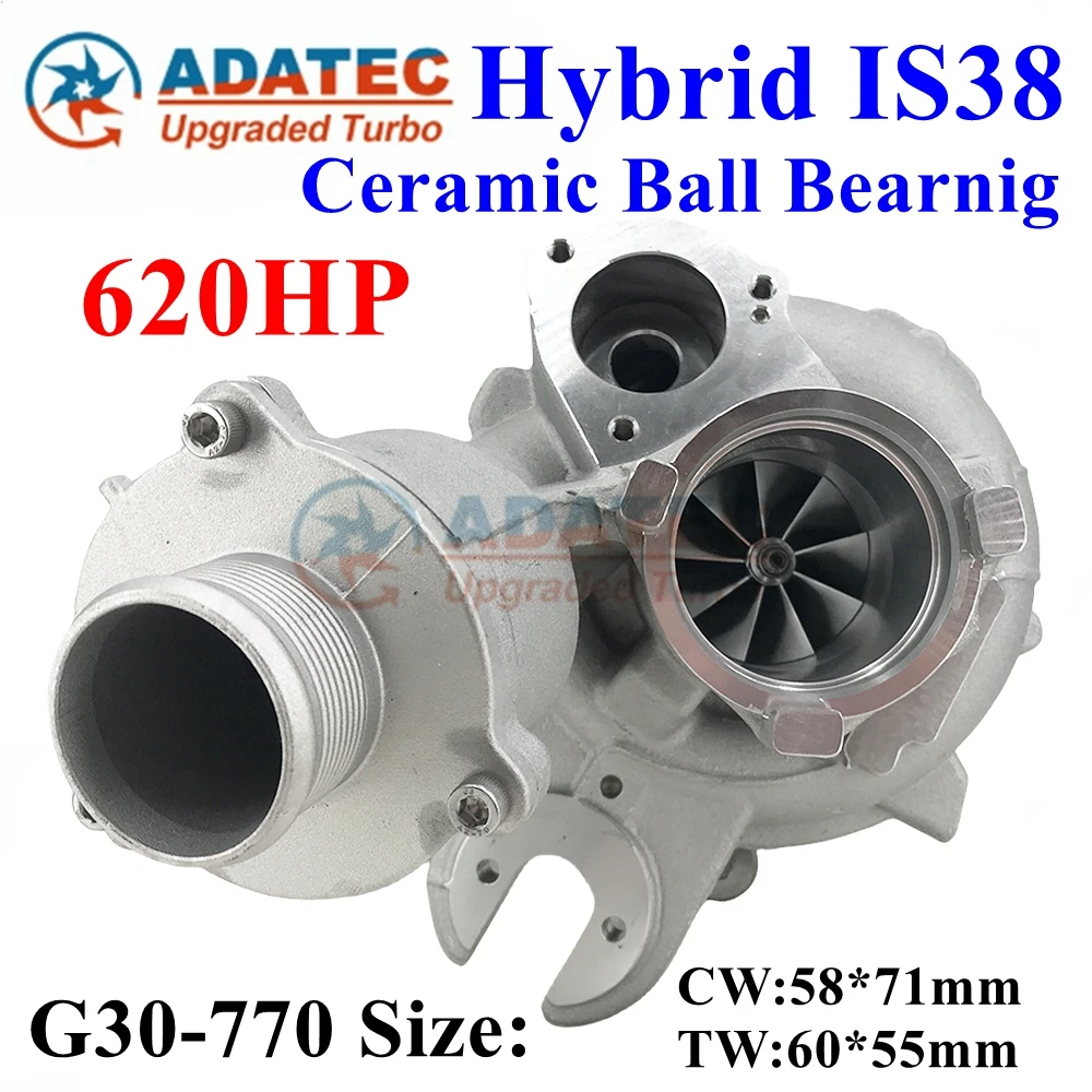 

Hybrid Turbo Ball Bearing G30-770 EA888 Gen3 IS38 RHF5 06K145702A 06K145722H Supercharger for Audi A3 S1 S3 2.0T 2.0L Upgrade