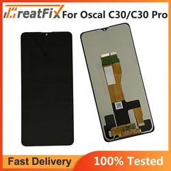 For Blackview Oscal C30 LCD Display Touch Screen Sensor Digitizer Full Assembly Blackview C30 Pro Display Replacement LCD