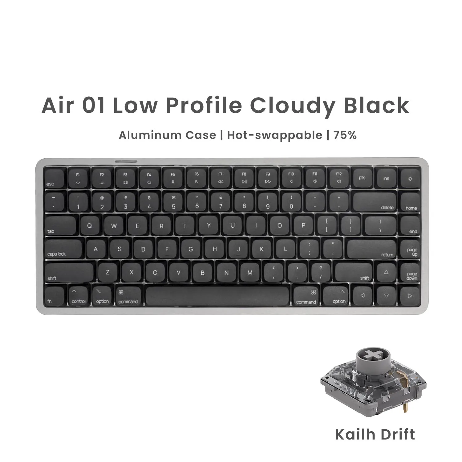 AKKO Air 01 75% RGB Mechanical Keyboard