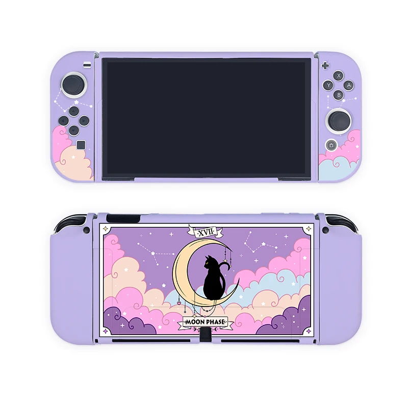 Oled Fall Nintendo Schalter Dockable Schutzhülle Abdeckung Für Nintendo Schalter Oled Shell JoyCon Controller Fall Für NS Schalter