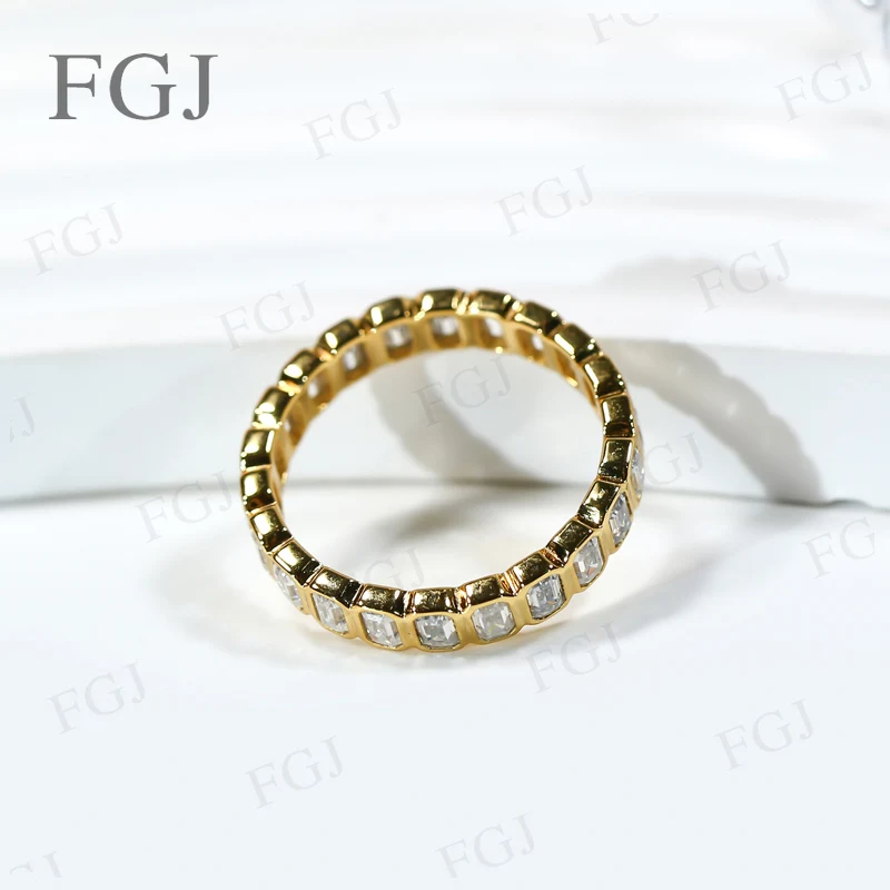 

Кольцо на заказ, кольцо из стерлингового серебра 925 пробы с муассанитом и изумрудом, цвет D, VVS1, с сертификатом, сверкающие уникальные ювелирные изделия для женщин, подарки