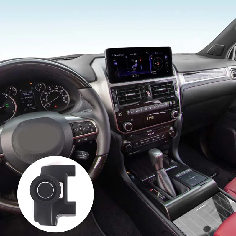

For Lexus GX 2021-2023 Car Center Console air Outlet Right Side Phone Holder ABS Automotive Phone Holder Accessories