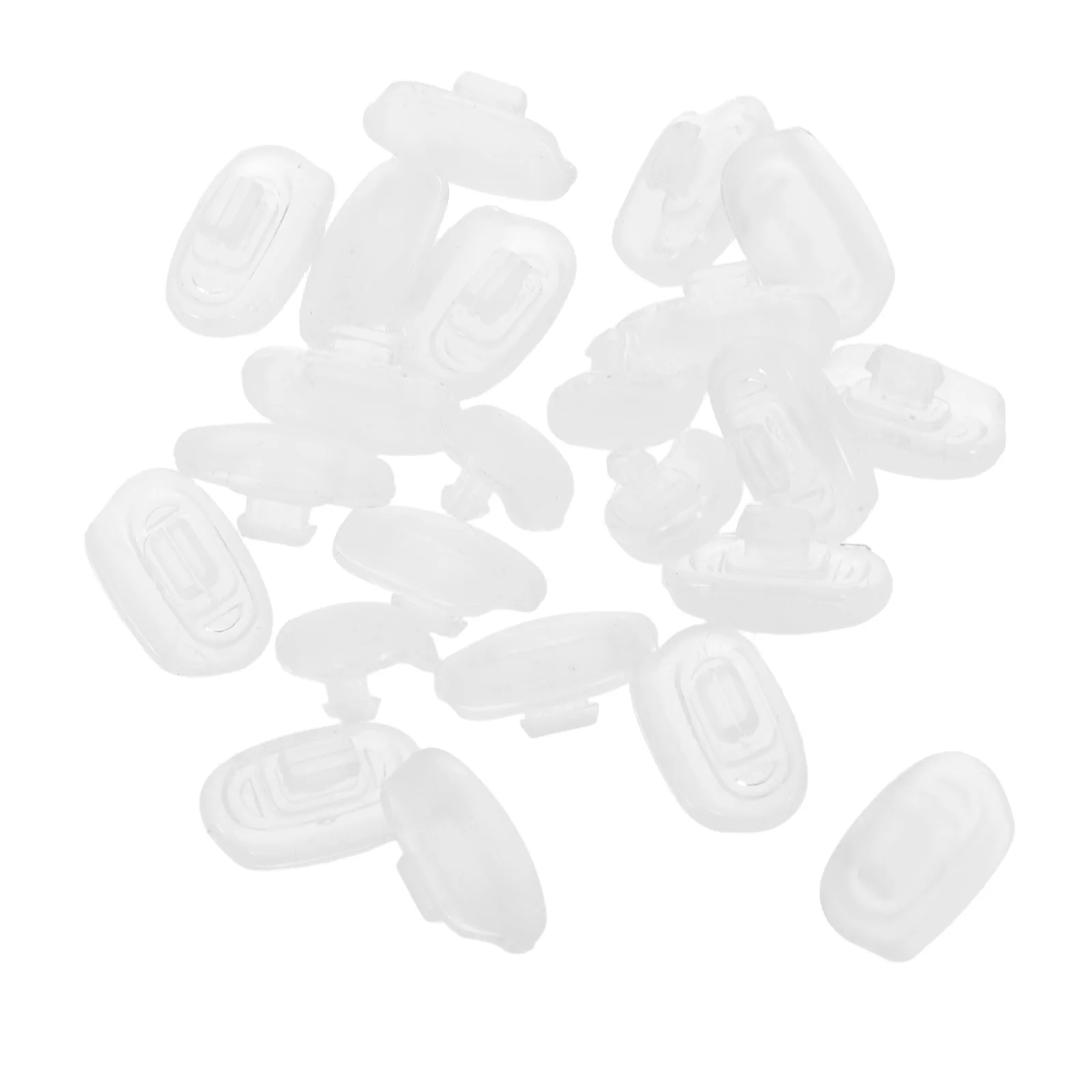 

Glasses Pad Replacement Soft Silicone Eyeglass Nose Pads Anti-Slip - Durable Nose Bridge Support For All