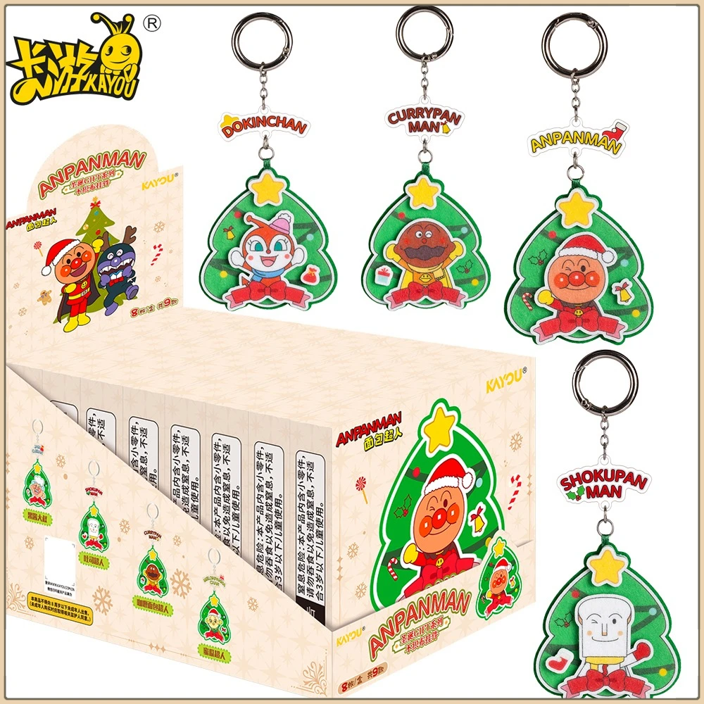 

Новый натуральный Kayou Anpanman, подвеска из нетканого материала, практичное украшение в рождественском стиле с героями мультфильмов, аксессуары для детей, подарки для хобби