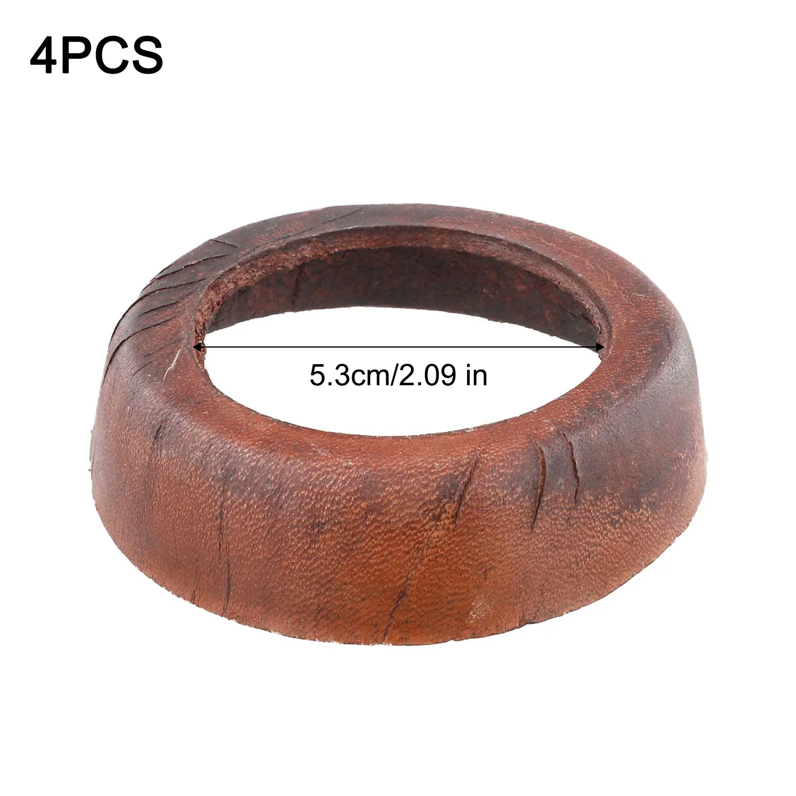 Leather Cuff Replacement Parts for Model 75 Handle Pump Swing Piston Sleeve Set of 4 for Maintaining Water Pump Efficiency