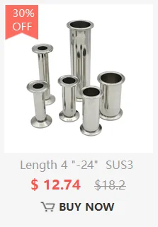 Sanitärvakuum-KF-Flanschverbindungen – 304-Stahl KF16/KF25/KF40/KF50 Winkel-/T-Stück-/Vierwege-Hochdruck-Klemm-Vakuumsystem – Detail 5