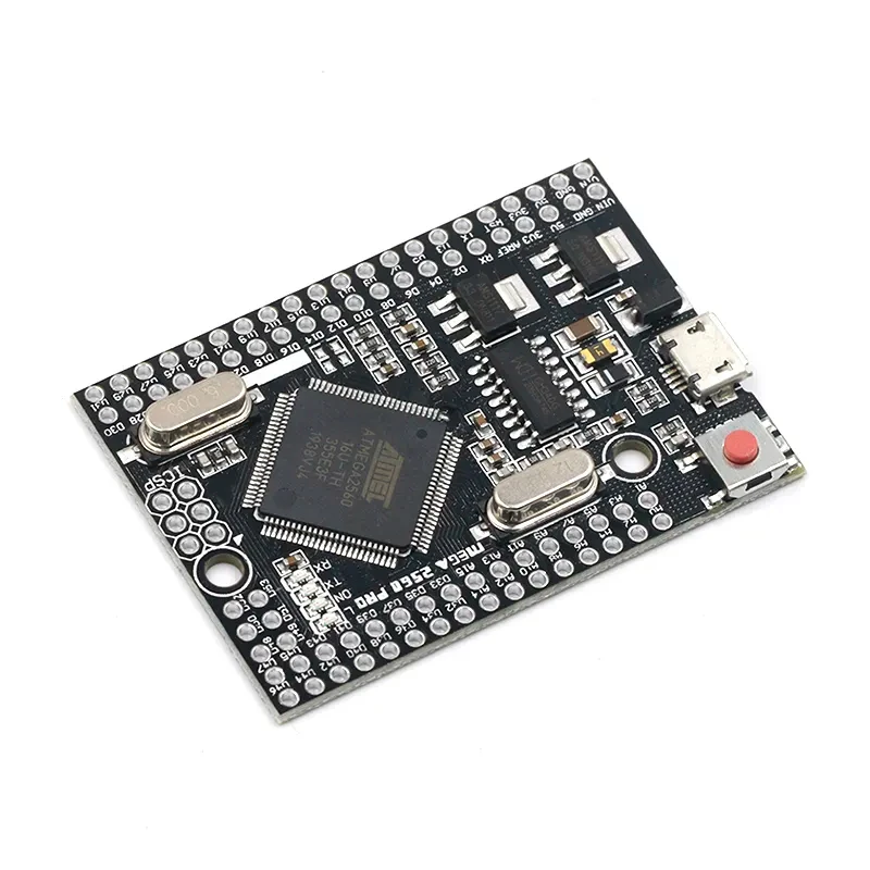 Imagem -02 - Chip com Pinheaders Masculinos Compatível para Arduino Mega 2560 Pro Mini Incorporar Ch340g Atmega256016au Oferta Especial