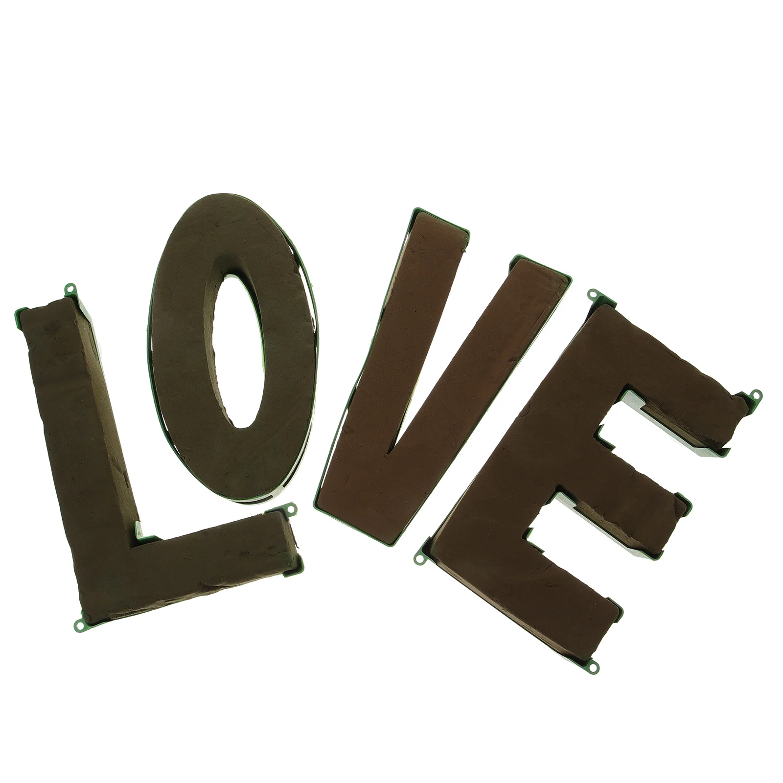 

2PCS Large Green Wedding Car Flower Mud Leakproof Floral Foam Accessories Easy Install Decor for Party Home Event Water