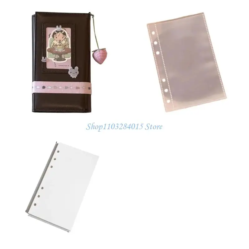 R6FF Planner Accessories with Six Hole Journal Format for Daily Journaling, Note Organization and Small School Use