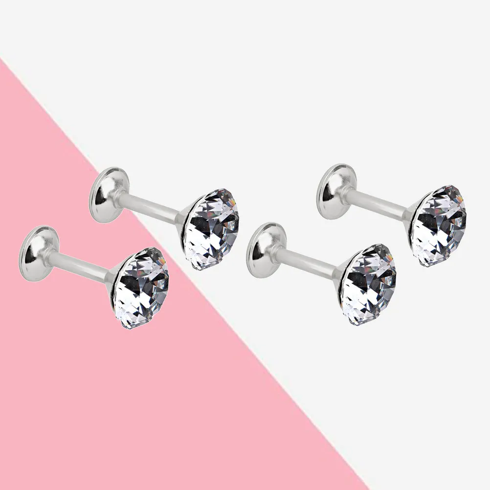 4Pcs Curtain Hooks Diamond Design Elegant Traditional Modern Room Decor Drapery Tiebacks Wall Door Tassel Holder