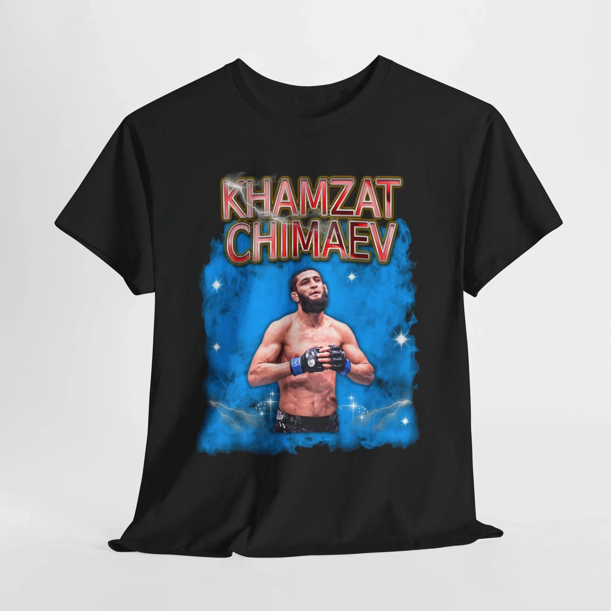 

2026 Summer UFC Brand Khamzat Chimaev Graphic Cotton Printed Woman’s T-shirt- Skin-Friendly Sweat-Absorbent Unisex Short Sleeves
