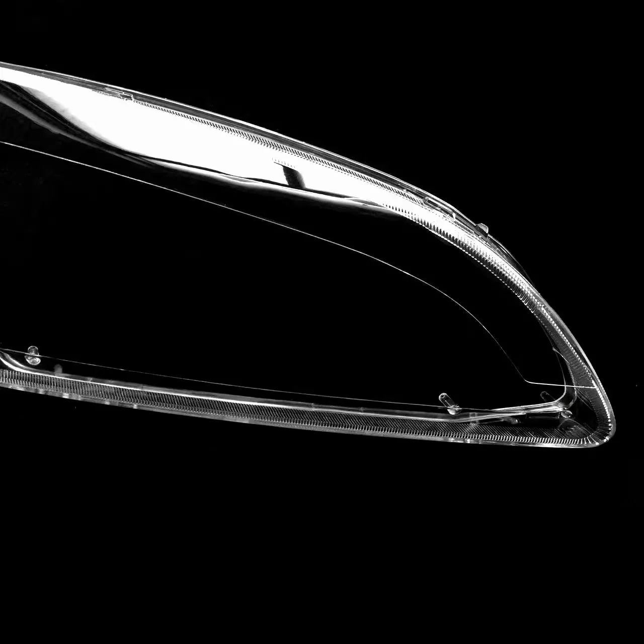 Moggic PC Transparent Headlight Lens Cover for 2005‑2008 Ford Old Focus, Front Headlamp Clear Shell