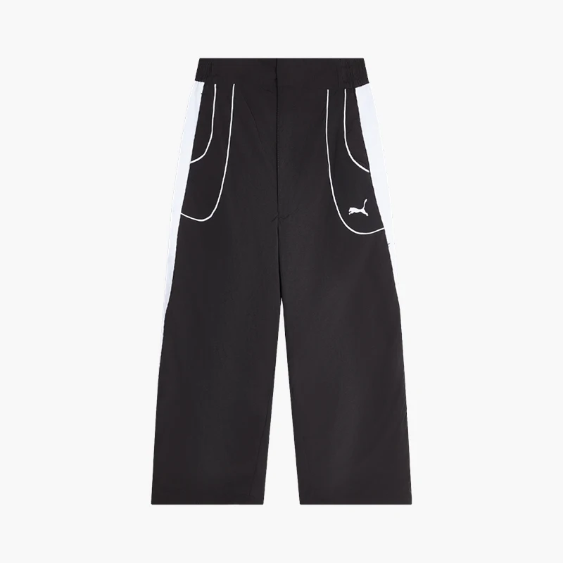 Puma genuine men's windproof, waterproof, breathable straight leg wide leg sports and leisure pants 639805-01