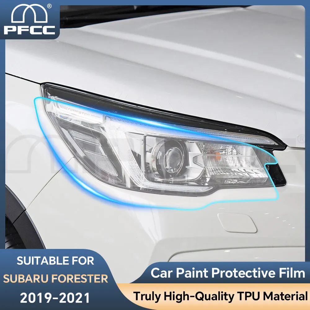 

Предварительно нарезанная защитная пленка для автомобильной краски Subaru Forester 2019-2021: прозрачная защитная пленка из ТПУ для фар и зеркал