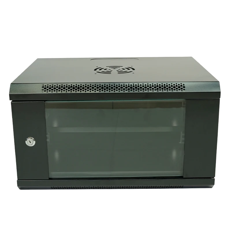 custom.High Quality 19 Inch 9U Wall-Mounted Internet Server Rack 42U Steel Telecom 6U 12U Low Price Data Center Outdoor