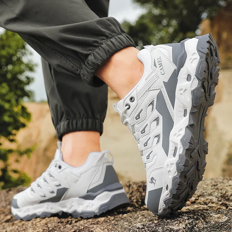 Herren Wanderschuhe Sportschuhe Trekking-Trainingssneaker Atmungsaktive Damen Camping-Jogging-Schuhe Rutschfeste Kletterschuhe für Outdoor-Wanderungen – Detail 10