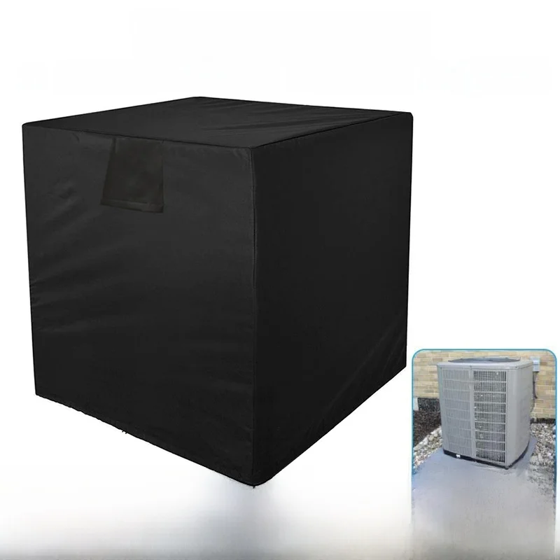 

Outdoor Square Vertical Air Conditioner Cover Rainproof Dustproof Central Air Conditioning Protective Cover Modern Simple Sle