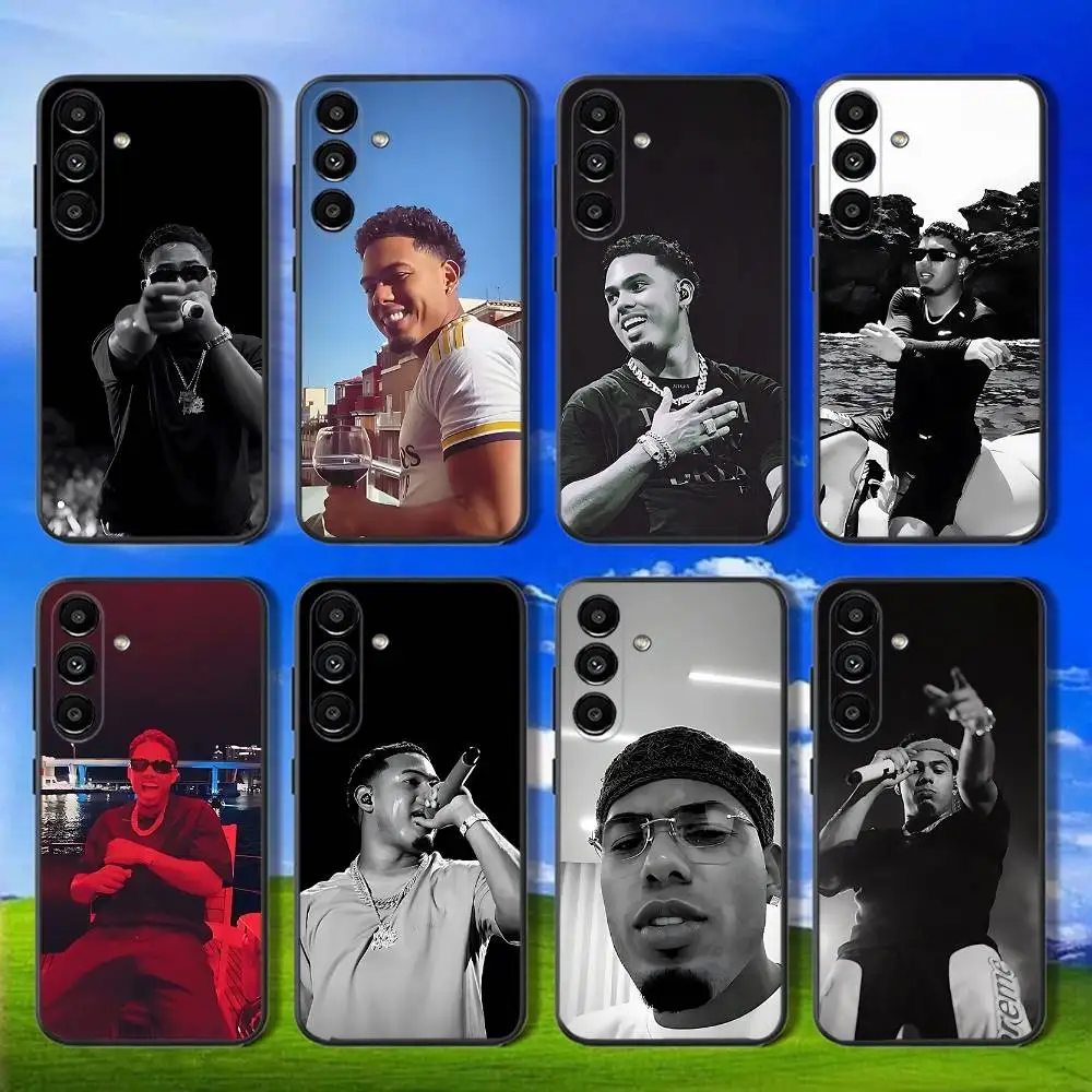 

M-Myke Towers Ganga Phone Case For Samsung Galaxy A13,A21s,A22,A31,A32,A52,A53,A71,A80,Soft Black Shell
