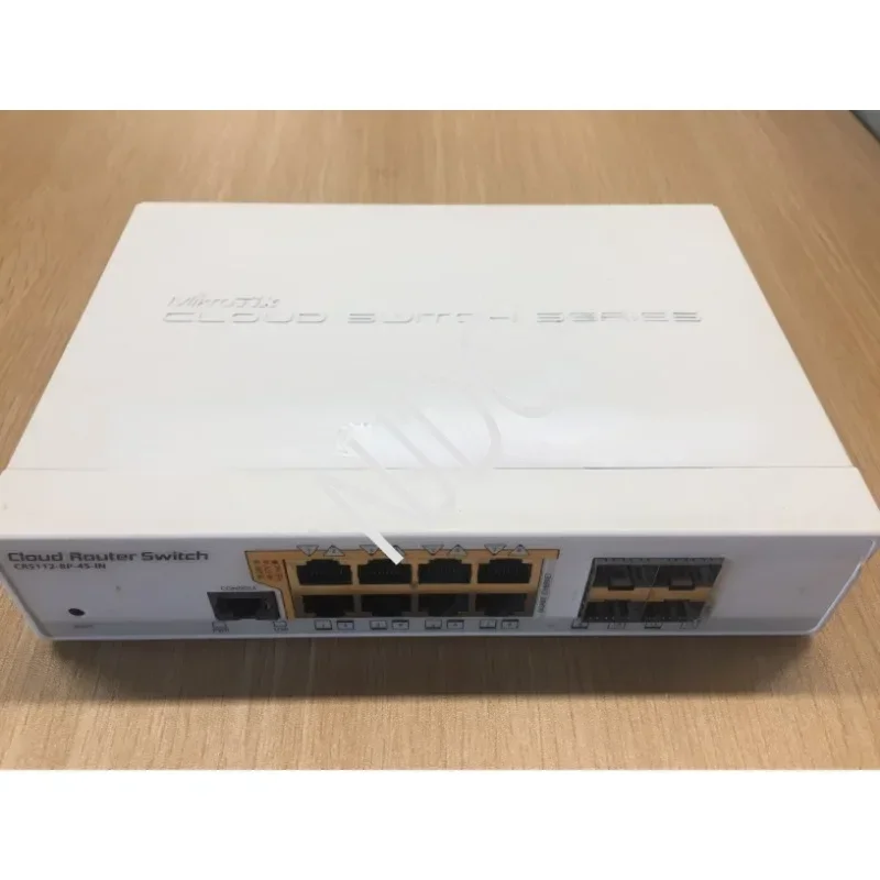 CRS112-8P-4S-IN 8-Port Switch 9 New