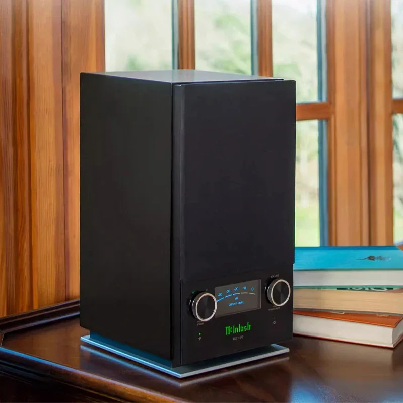 McIntosh RS150 kotak kayu Bluetooth, kotak kayu audio daya tinggi nirkabel HIFI ketelitian tinggi