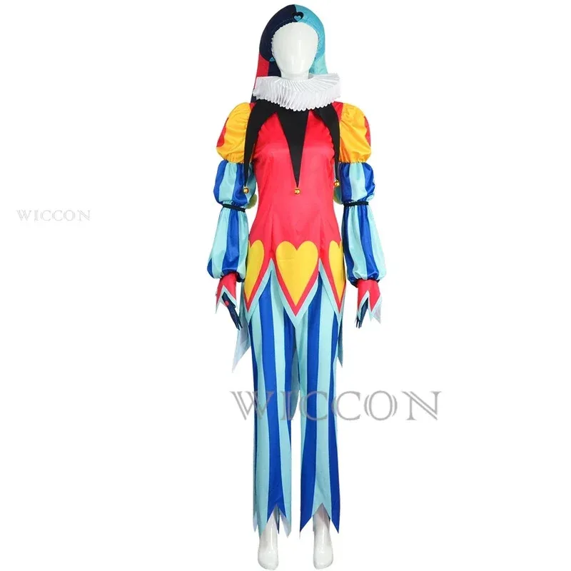 애니메이션 헬루바 보스 의상 유니폼 피즈롤리 코스프레 헬 데빌 할로윈 의상 유니섹스 세트;3.k'6;d.a;