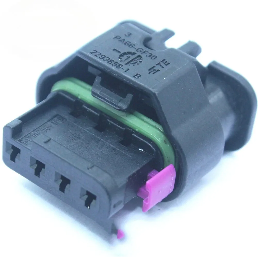 2PCS 1-2294256-1 Original 4 Hole, Automotive Connector 2293858-1 Jacket, Housing, Radar Plug Harness