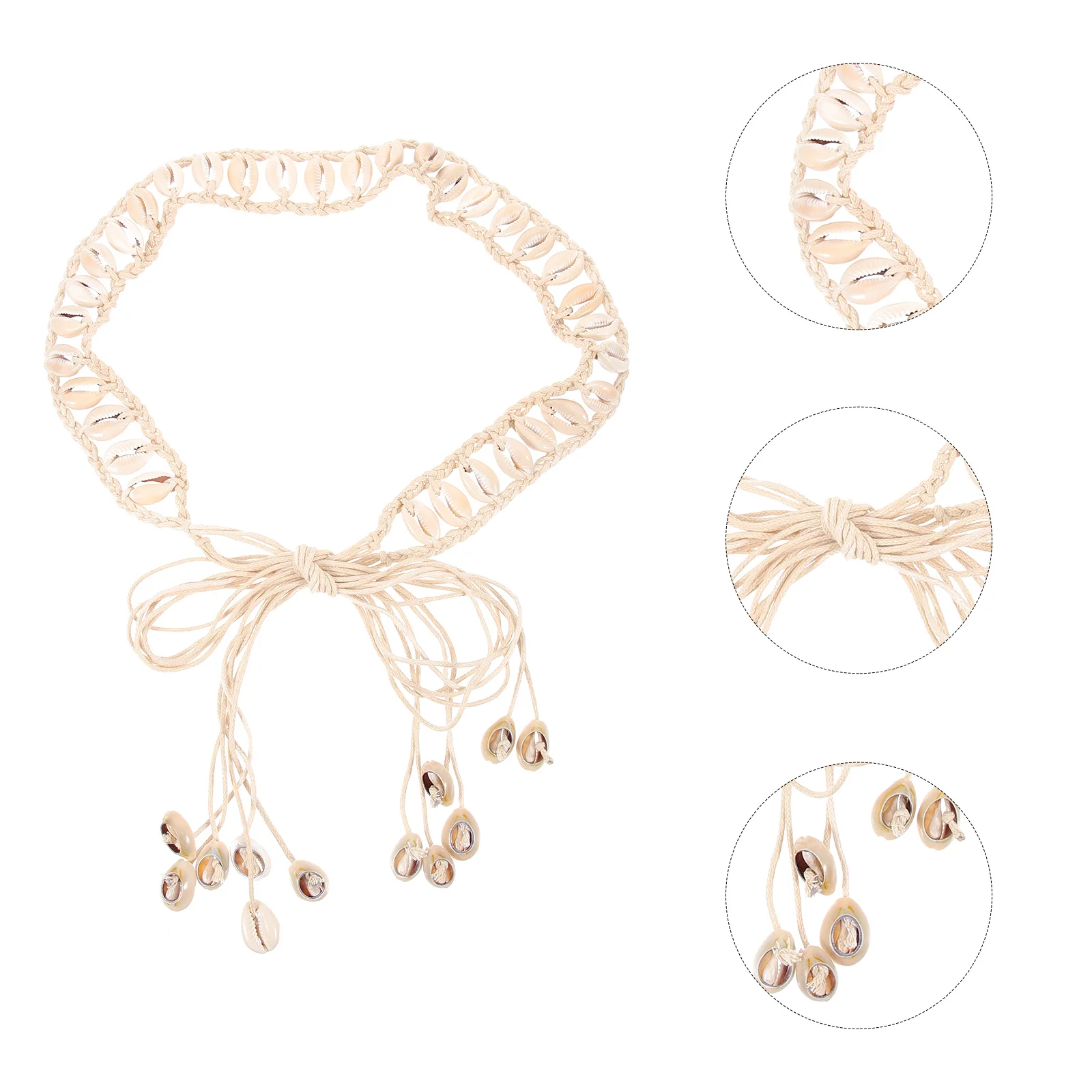 

Shell Waist Belt For Women Fashionable Ladies Dress Belt Costume Accessory Waistline Strap Suitable For Pants Dresses Trousers