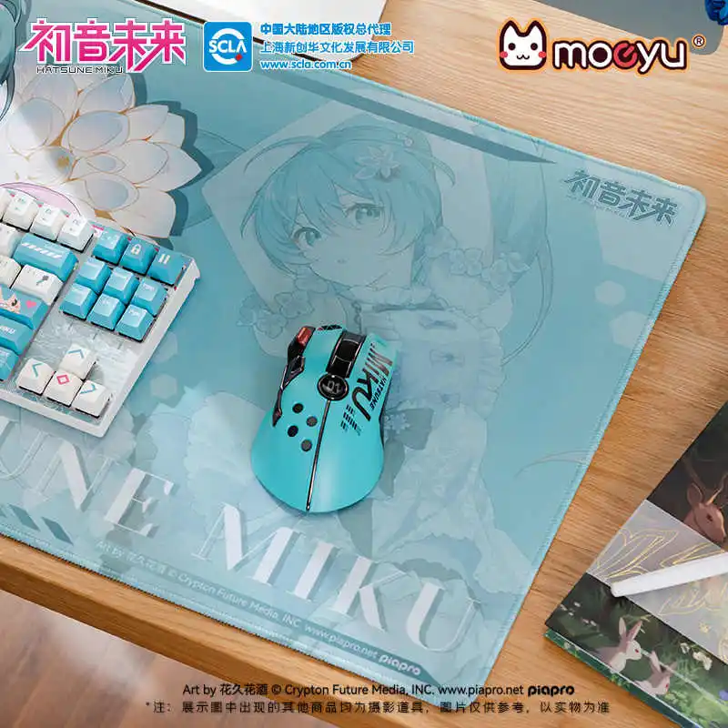 tcv-moeyu-初音ミク-ゲーミングビッグマウスマット-ゲーム特大テーブルマット-ミクアニメアニメーション周辺記念マウスパッド