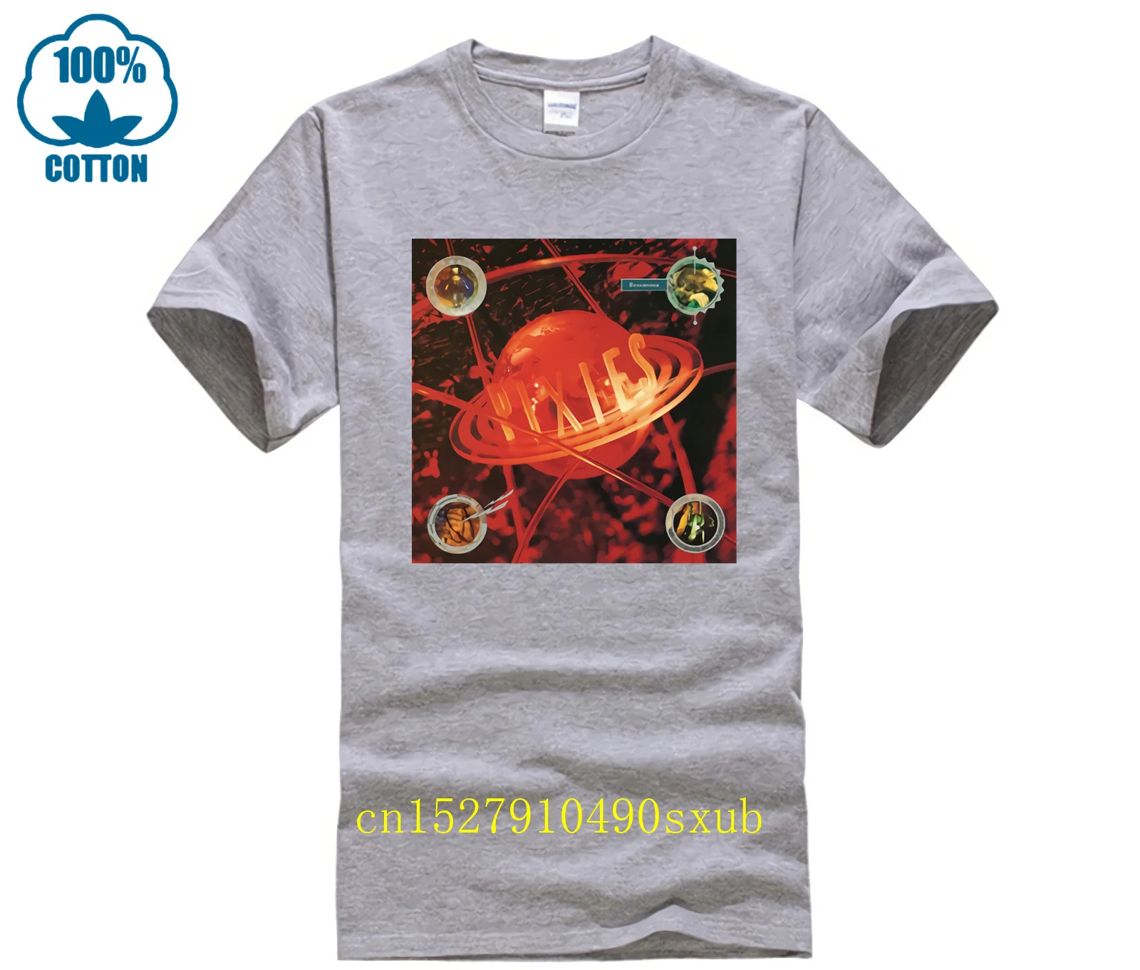 Men T Shirt Bossanova Pixies Album 1990 Fashion 3D Print Casual Funny T-Shirt Novelty Tshirt Women