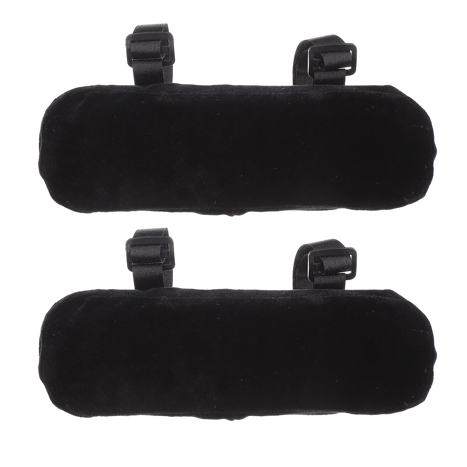 2Pcs Universal Chair Armrest Pads Premium High-Density Memory Sponge Arm Pillow Anti-Slip Bottom Armrest Cushion for Home Office