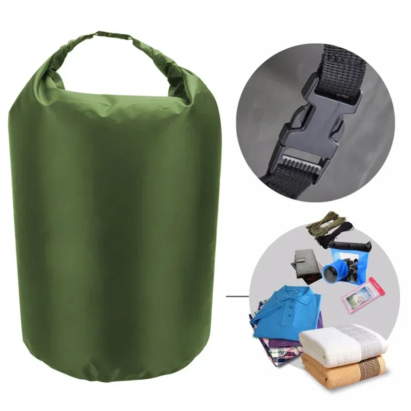 8L/40L/70L Waterproof Dry Bag Ultra Lightweight Airtight Bags Roll Top Drybags for Camping Kayaking Swimming Rafting