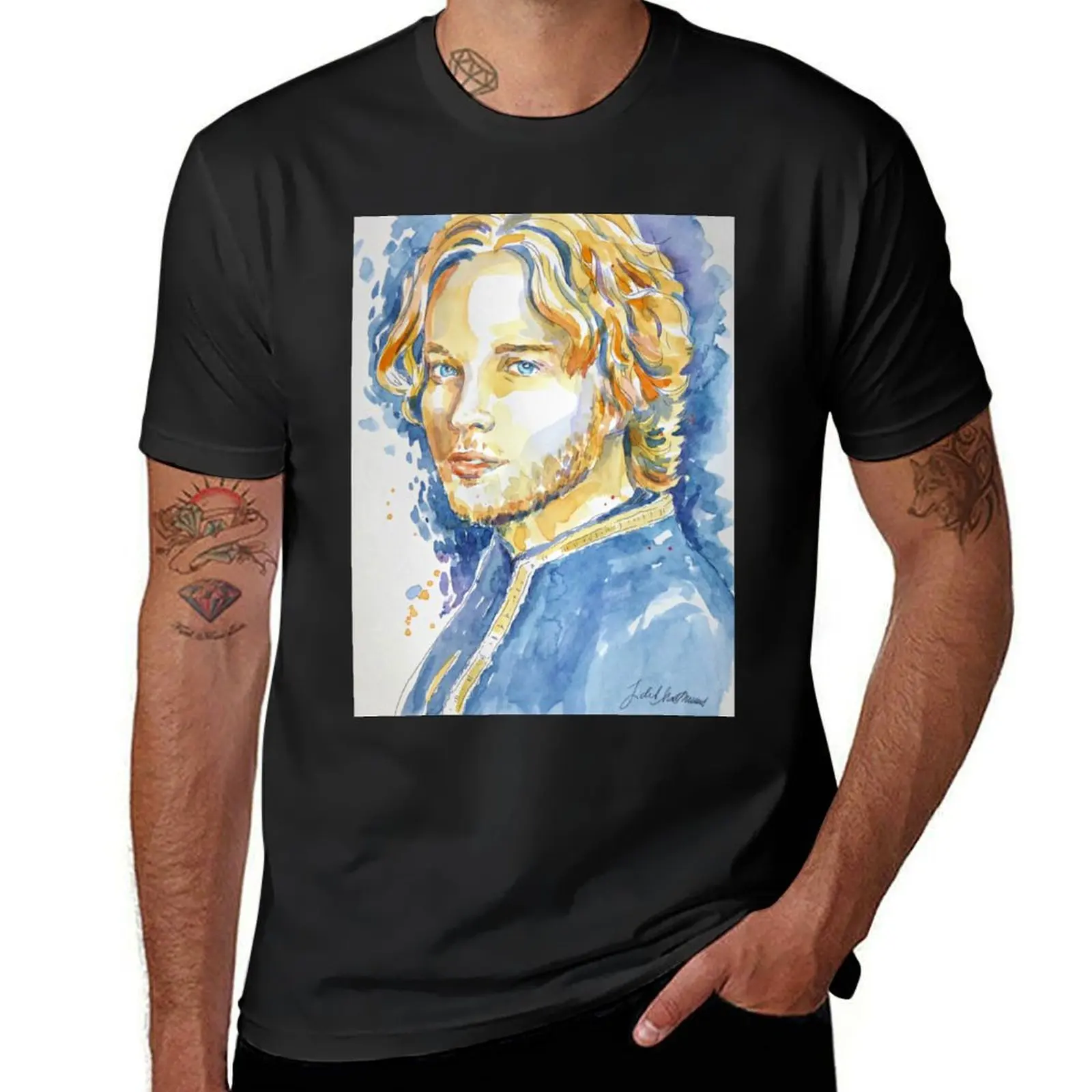 Toby Regbo T-Shirt customs Aesthetic clothing T-shirt men